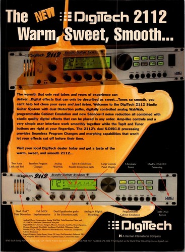 Digitech 2112 studio guitar - digitech,