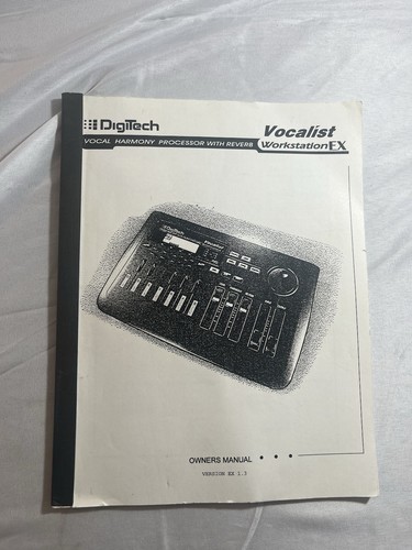 Digitech vocalist workstation - digitech,