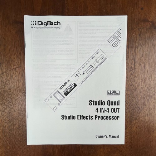 Vintage digitech studio quad - vintage,